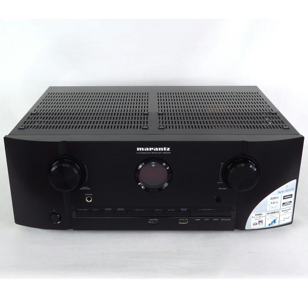 1円【ジャンク】Marantz マランツ/AVサラウンドレシーバー/SR-6008/81の画像1