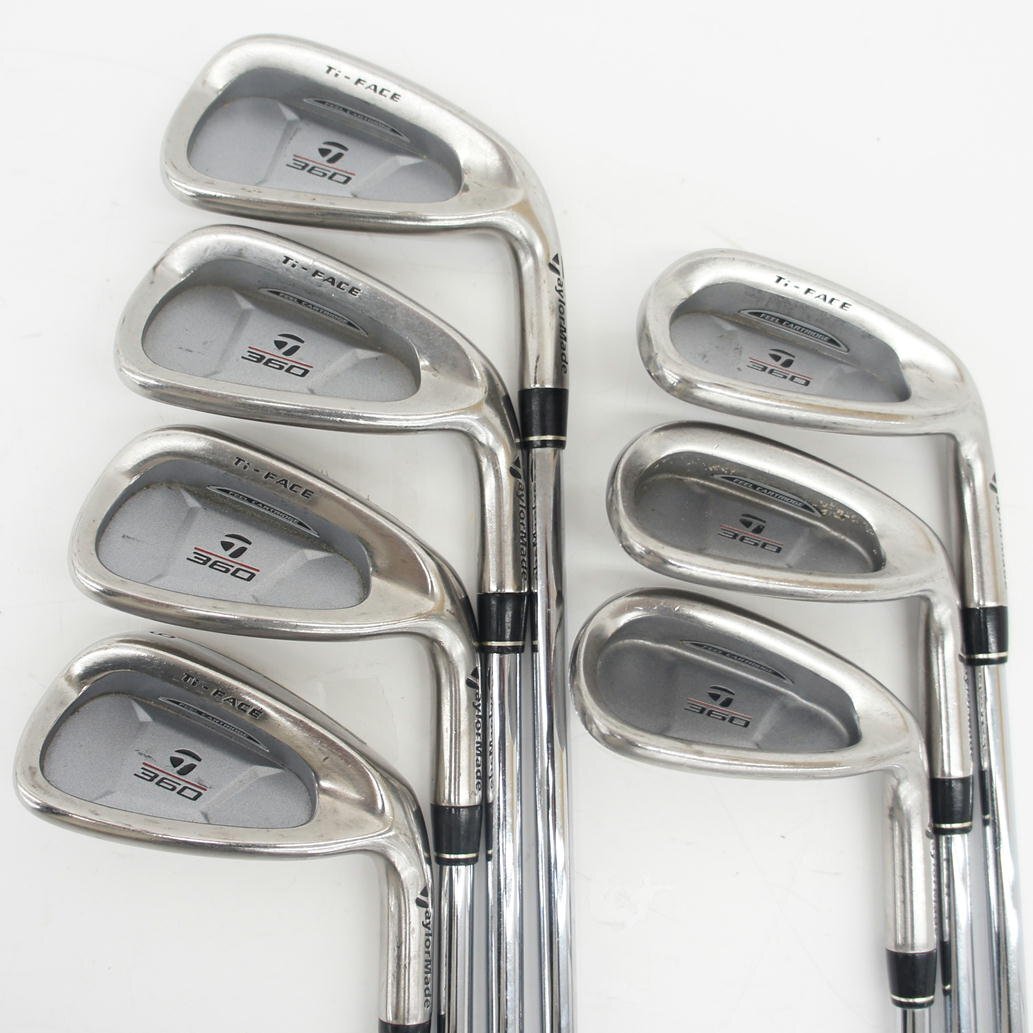 1円【一般中古】TaylorMade テーラーメイド/アイアン7本セット/Ti-FACE 360/75の画像1