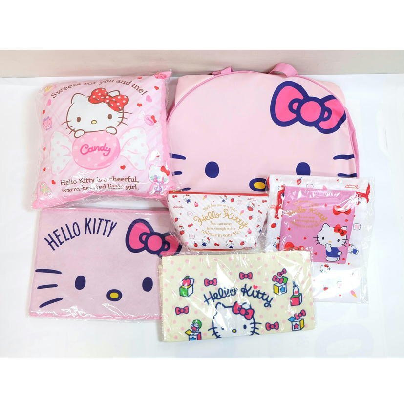 SANRIO/ハローキティ グッズ 15点セット ラッキーバッグ コスメラック スノーグローブ トートバッグ 等/71_画像2