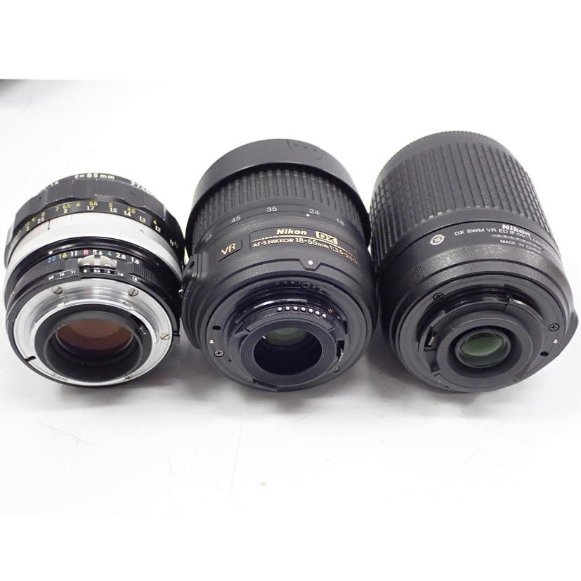 1円【ジャンク】Nikon ニコン/交換レンズ 4点セット/62の画像4