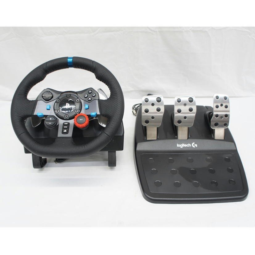 1円【ジャンク】Logicool ロジクール/G29 DRIVING FORCE RACING WHEEL/ステアリングコントローラー/05の画像1