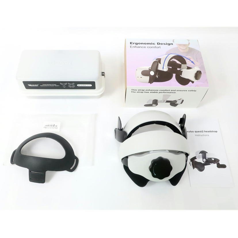 1円【極美品】Oculus VRコントローラーセット オキュラスクエスト2 オプション品付属/Oculus Quest2 for FACEBOOK/65_画像7