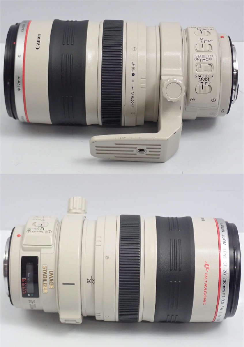1円【ジャンク】Canon キャノン/交換レンズ カメラレンズ ズームレンズ/EF28-300ｍｍ F:3.5-5.6L IS USM/62_画像4