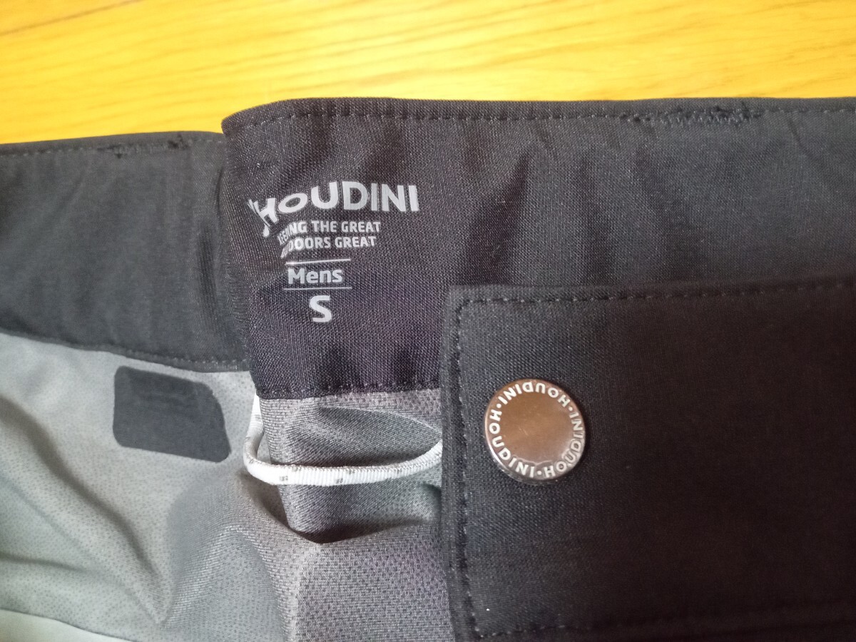 送料無料 未使用品 Houdini　フーディニ　スノーシェル パンツ Houdini Angular Pant サイズS ブラック_画像5