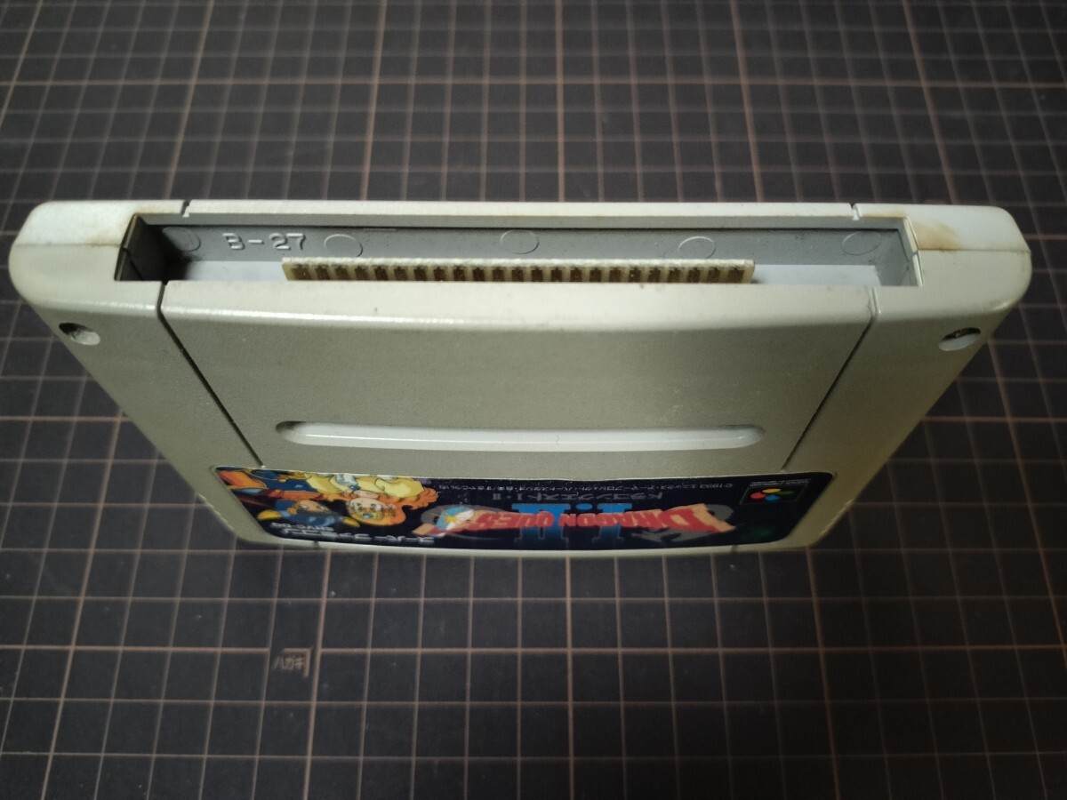 SFCゲームソフト ドラゴンクエストⅠ・Ⅱ DRAGONQUEST スーパーファミコン 中古品 ジャンク扱い ソフトのみの画像3