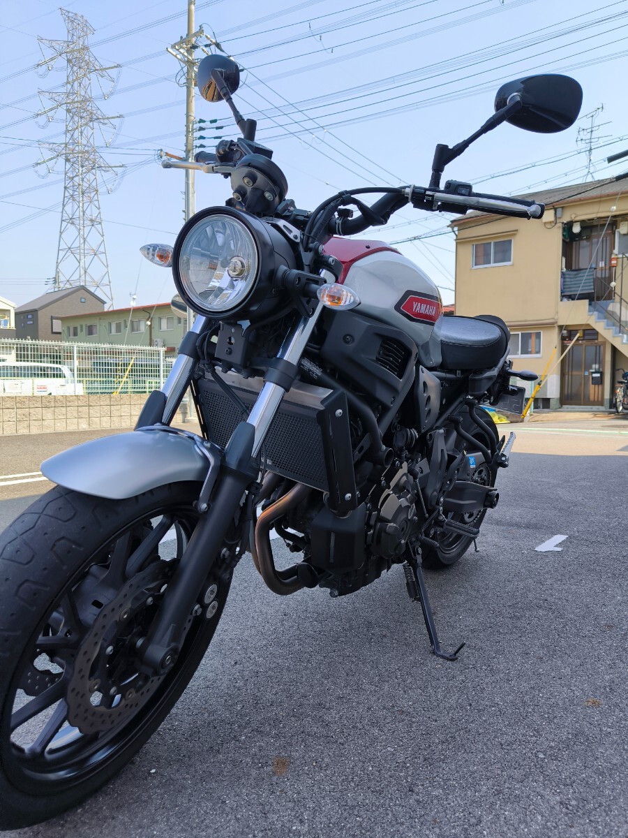 低走行　機関良好　XSR700 車検令和7年9月まで　USB　検)mt cb z _画像5