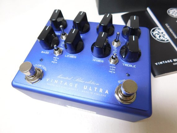 美品◇DarkglassElectronics/ダークグラスエレクトロニクス Vintage Ultra V2 BlueEdition エフェクター◇_画像1