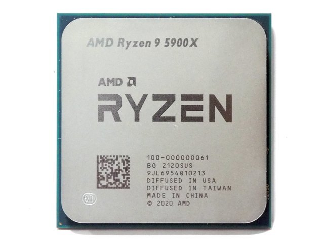 AMD Ryzen9 5900X CPU プロセッサー 12コア/24スレッド/3.7-4.8GHz Socket AM4 PCパーツ 国内正規品_画像2