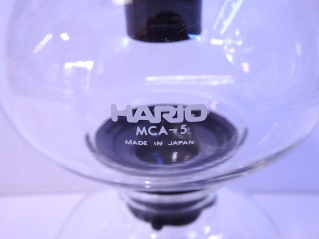 ★ HARIO MCA-5 ハリオ コーヒーサイフォン モカ 他 珈琲 サイフォン式 日本製 ★_画像8