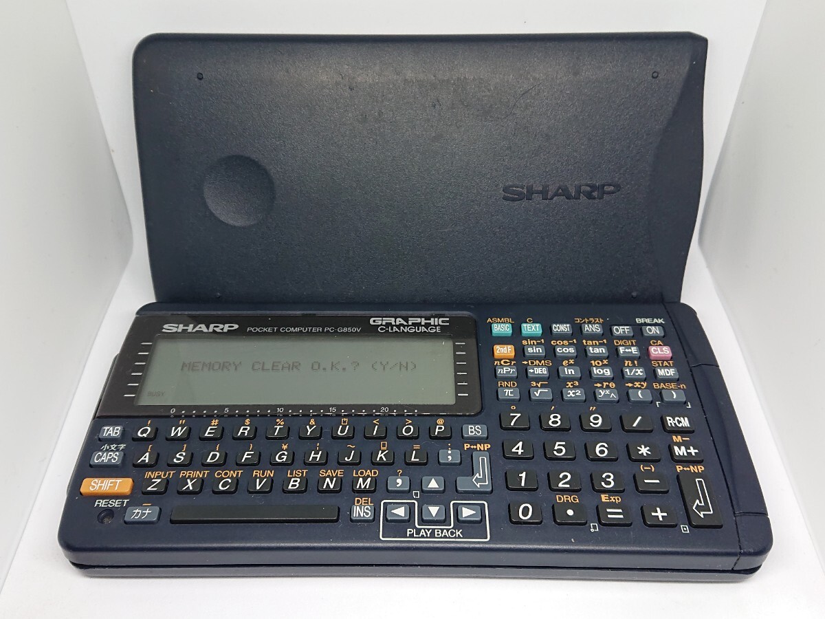 SHARP PC-G850V pocket computer pocket computer sharp 