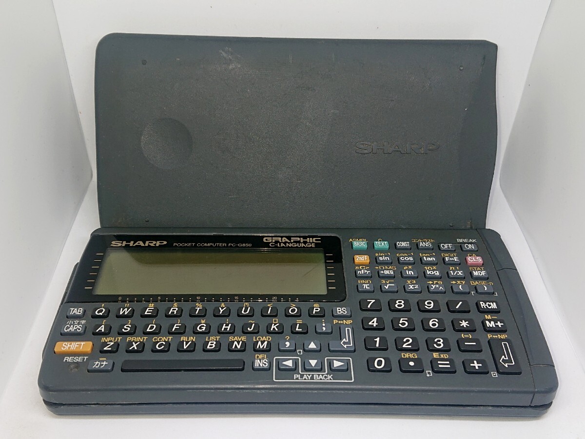 SHARP PC-G850 ポケットコンピュータ ポケコン シャープ ジャンク扱いの画像1