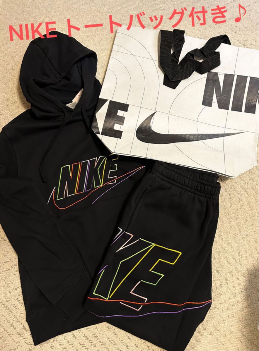 お歳暮 人気 新品 NIKE ナイキ セットアップ スウェット パーカー パンツ L ナイキ