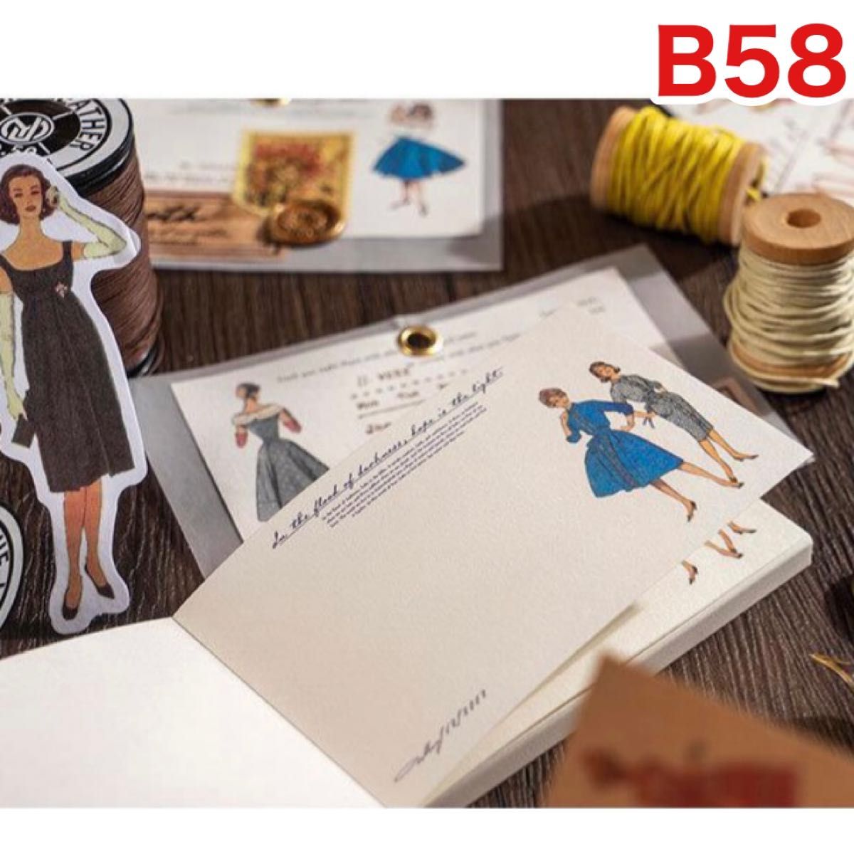 B58海外fashion brochureメモ8種セット