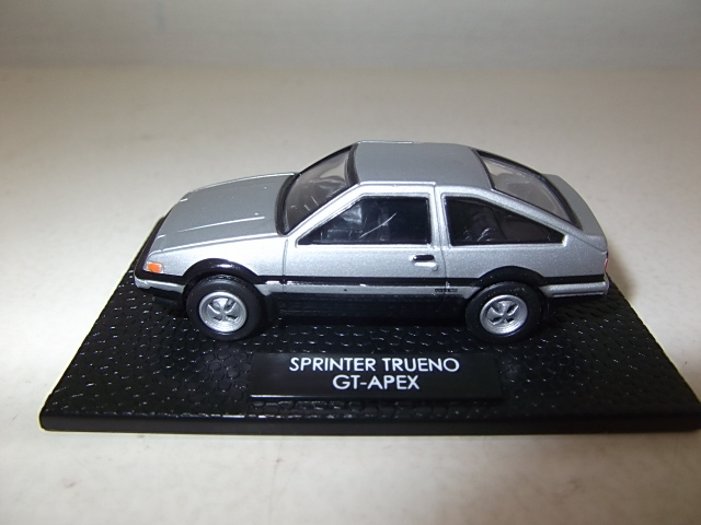 感動の名車コレクション 栄光のジャパニーズスポーツCar トヨタ スプリンタートレノ GT-APEX ミニカー の画像2