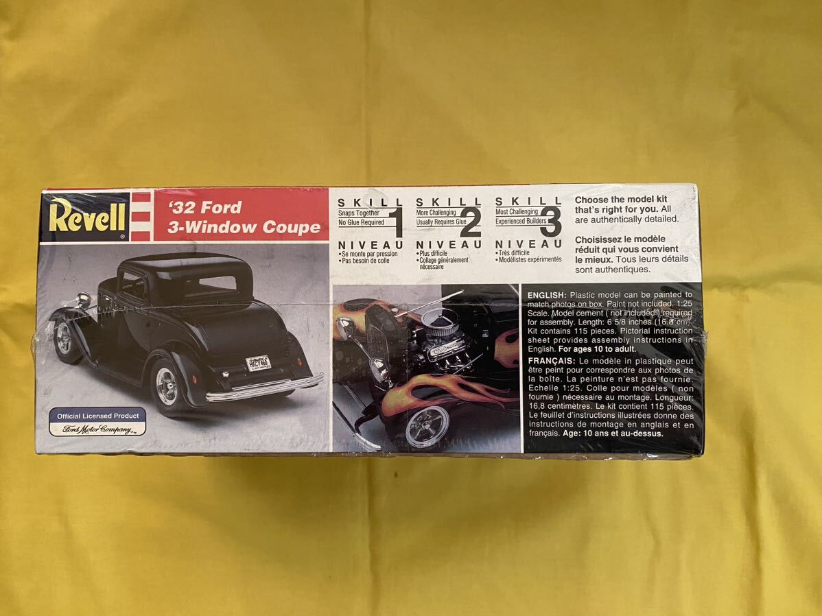 1/25 レベル製 ‘32 Ford 3-window coupe ‘32フォードクーペ_画像2