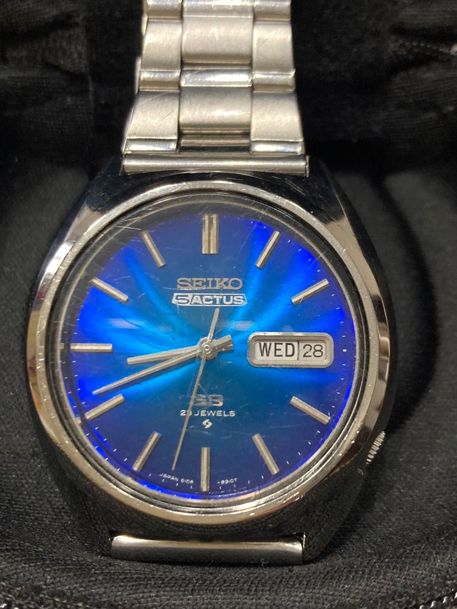 WEB限定】 SEIKO [稼働品] ５ 自動巻き 23石 SS ACTUS 腕時計