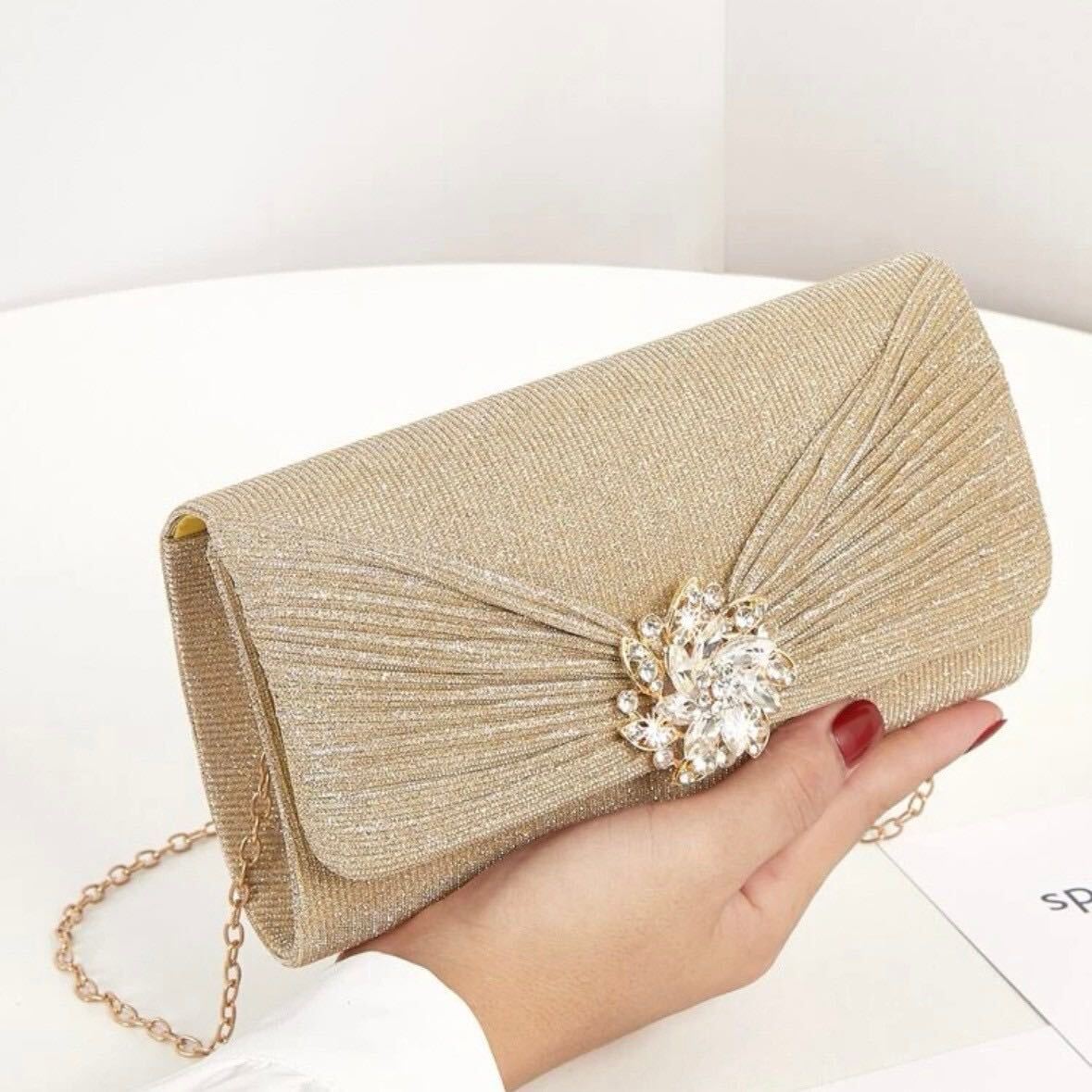  shoulder bag party bag Gold stylish recommendation wedding formal bag stylish 