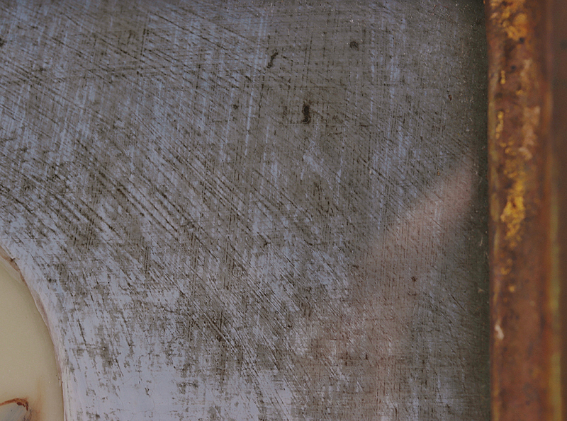 [.] Италия художник [a Ida *karutsola-li] panel живопись масляными красками . изображение . оригинал рама входить 26.3×23cm Mini achu-ruAC478