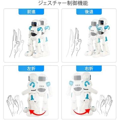 ロボット おもちゃ 男の子のおもちゃ 電動ロボット【2023年末新登場】会話機能/音声認識 コミュニケーションロボット 知育玩具_画像4