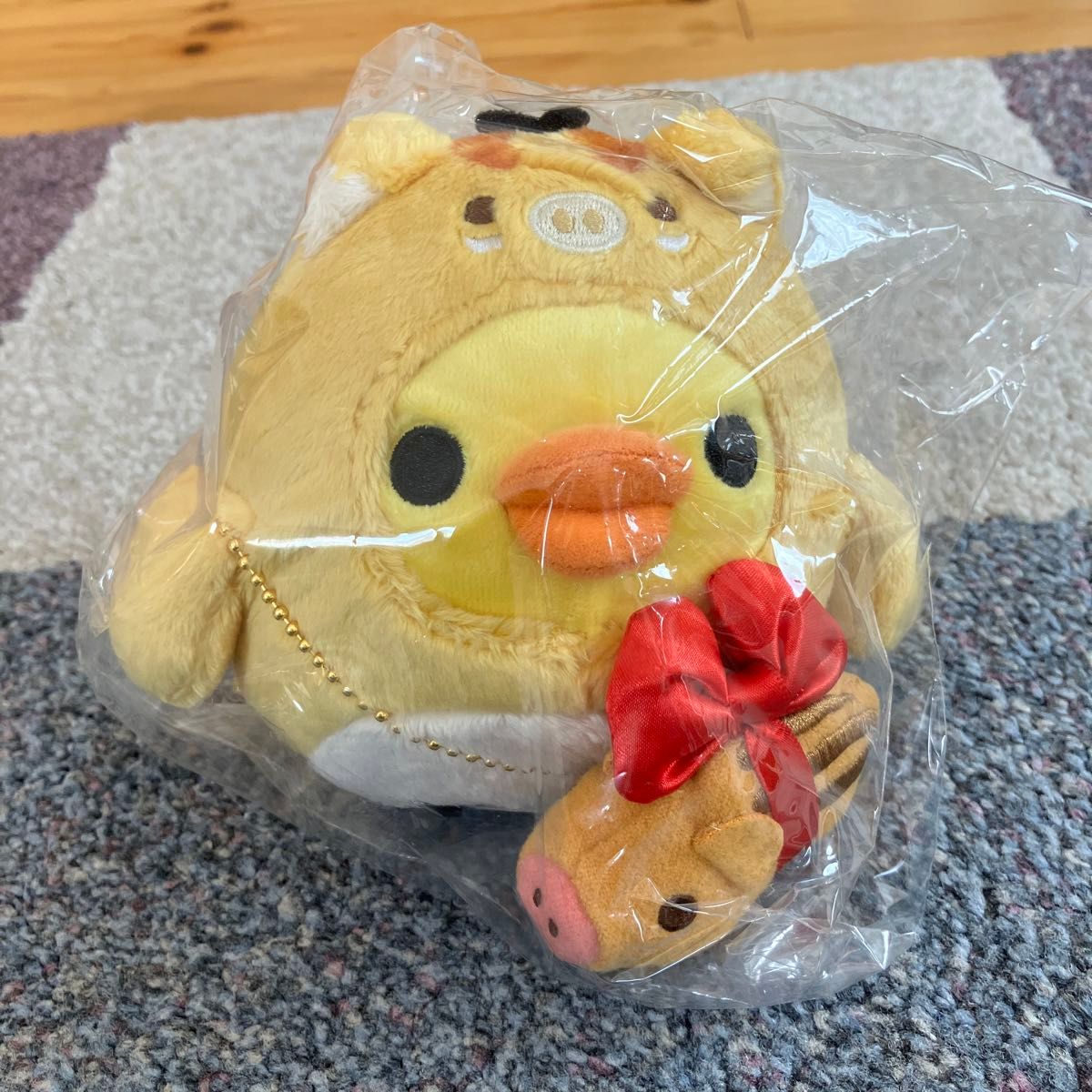 限定品】 リラックマ ぬいぐるみ キイロイトリ お正月 巳年 午年 限定品】 リラックマ ぬいぐるみ キイロイトリ お正月 巳年 午年