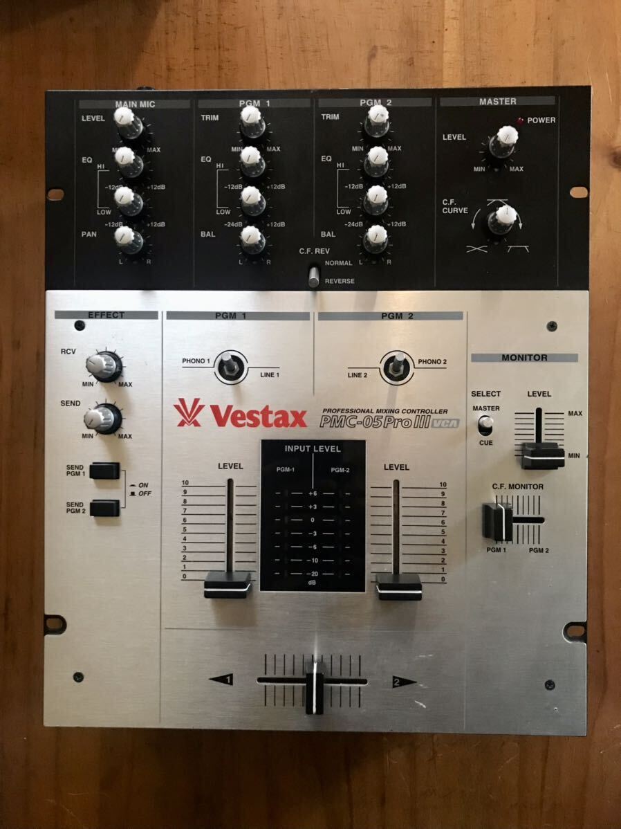 VESTAX PMC-05PROIII VCA + TASCAM TT-M1 _画像1