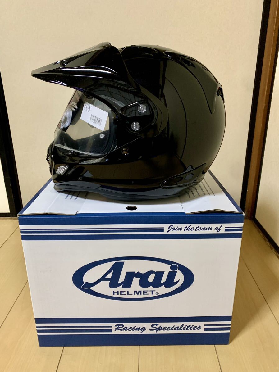 Arai Tour Cross 3 ブラック サイズ57−58cm 未使用 ARAI TOUR-CROSS 3 M(頭囲 57-58 cm) グラスブラック