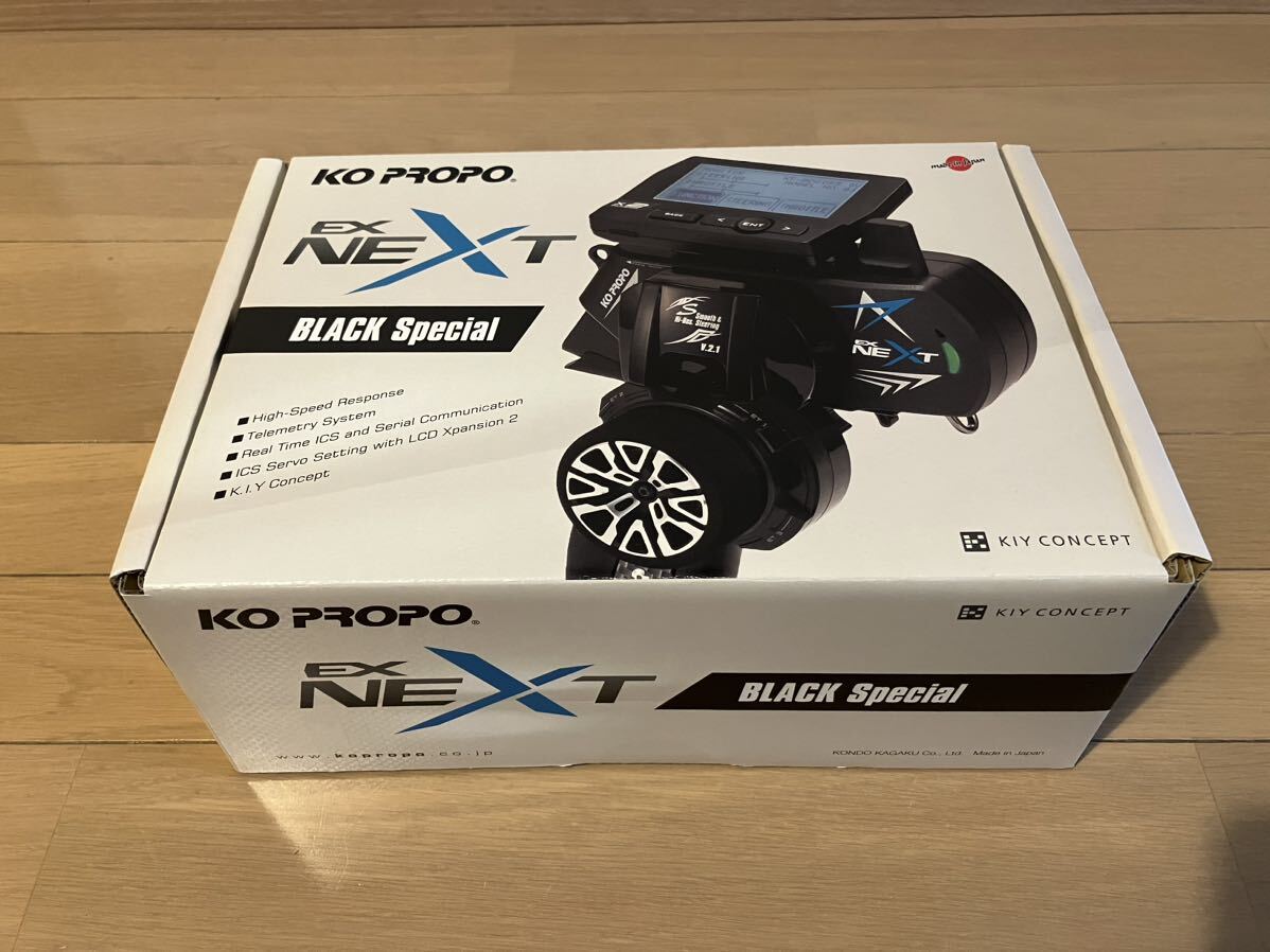 KO PROPO プロポ EX NEXT BLACK special MINI-Z EVO2 レシーバーユニット付き ダブルレシーバーセット 新品未使用_画像1