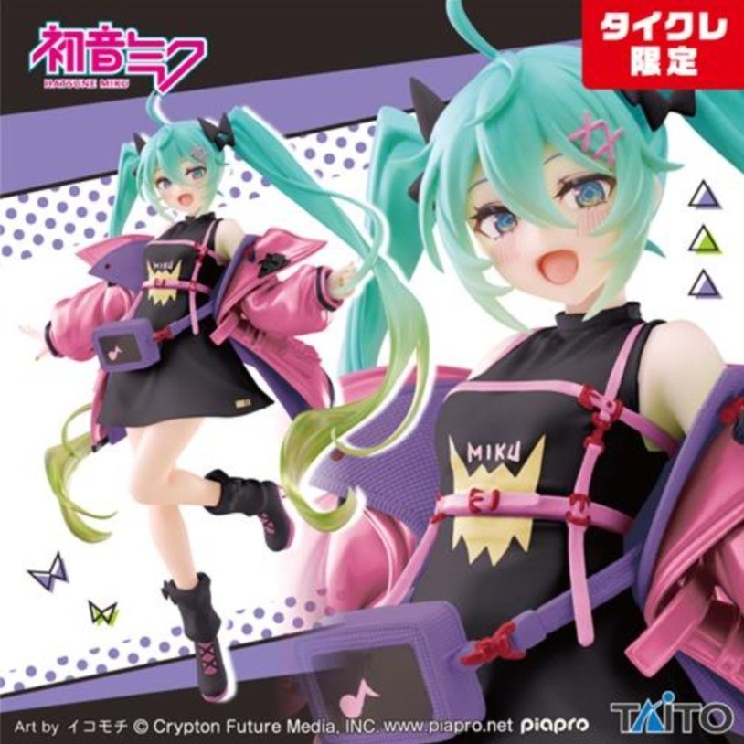 【新品未開封】初音ミク Fashion フィギュア Sporty 通常版&タイクレ限定版 2種セット HATSUNE MIKU VOCALOID Figureの画像3