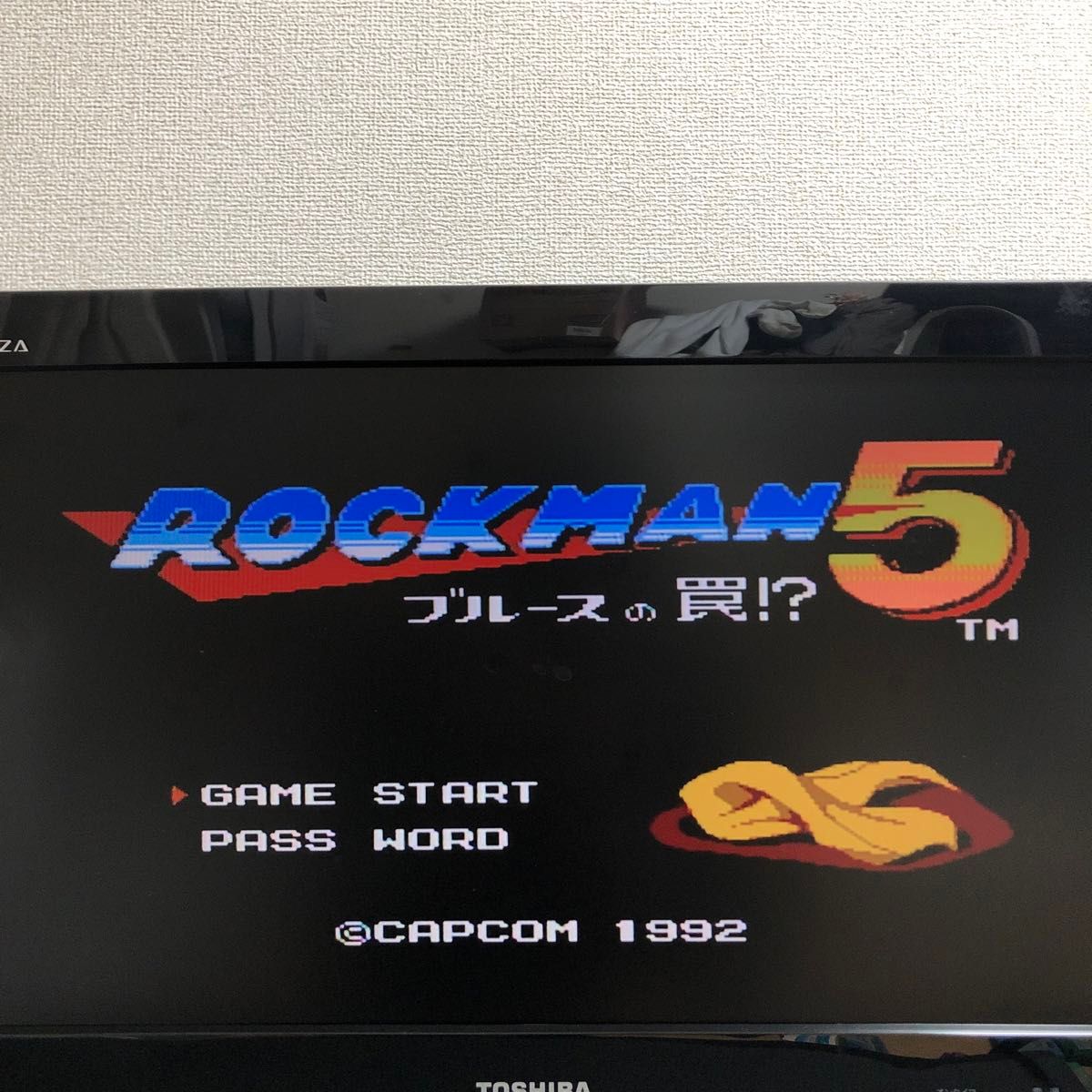 ファミコンソフト　FC ロックマン5 魔界島　戦場の狼3本セット