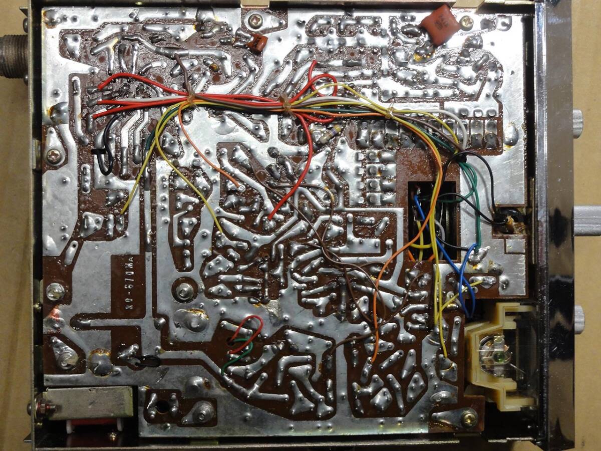 CB無線機 ロビン TR-123C 純正マイク付 上程度美品 オーフナ Robyn 送受信基本動作確認 未改造 NASA 10ｍ AM 大船 オーフナ 912 Kaiser_画像8