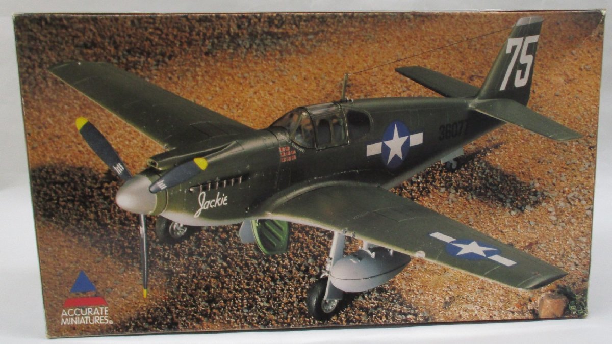 ACCURATE MINIATURES 1/48 P-51A マスタング [3402]【ジャンク】krt120514_画像2