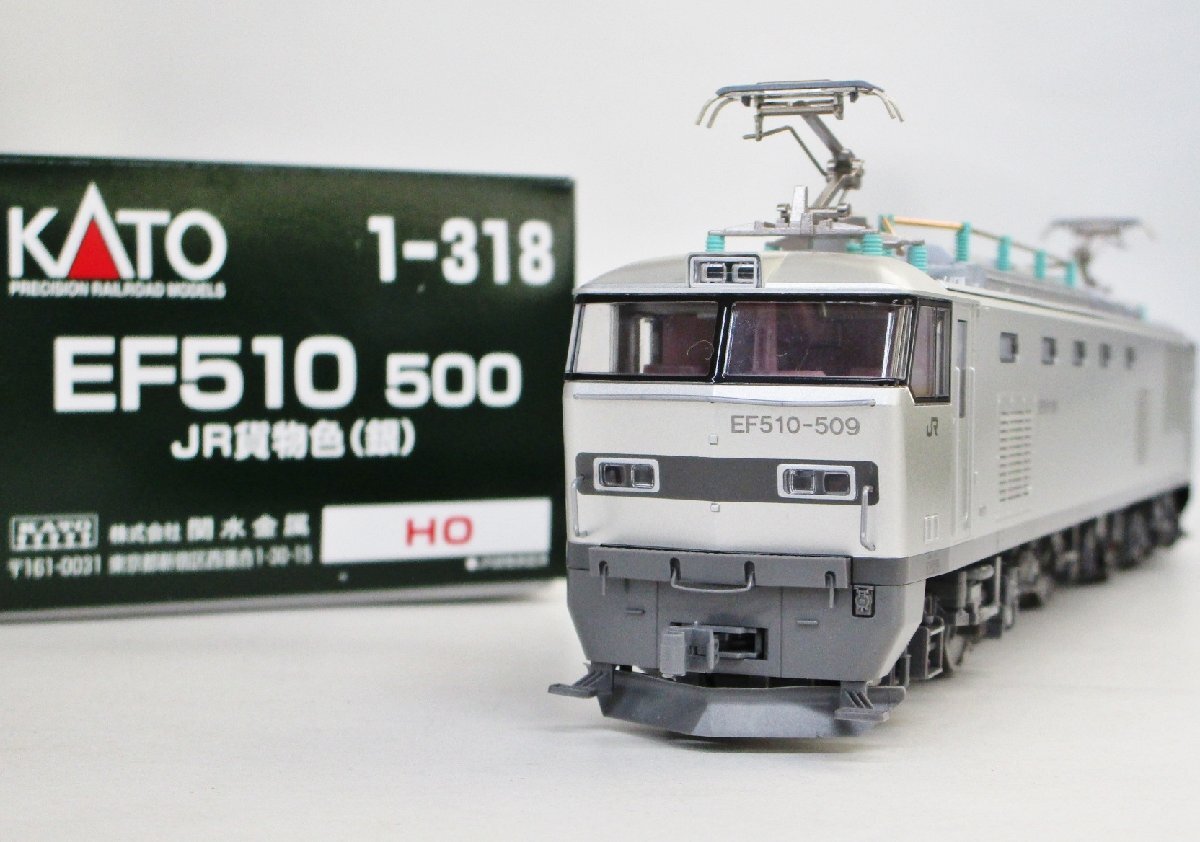 KATO 1-318 EF510-500 JR貨物色（銀）【C】deh031511_画像1