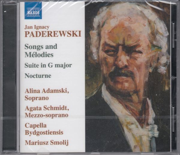 [CD/Naxos]パデレフスキ:組曲ト長調&１２のメロディOp.22他/A.シュミット(ms)&M.スモリー&カペラ・ビドゴスティエンシス 2020.8_画像1