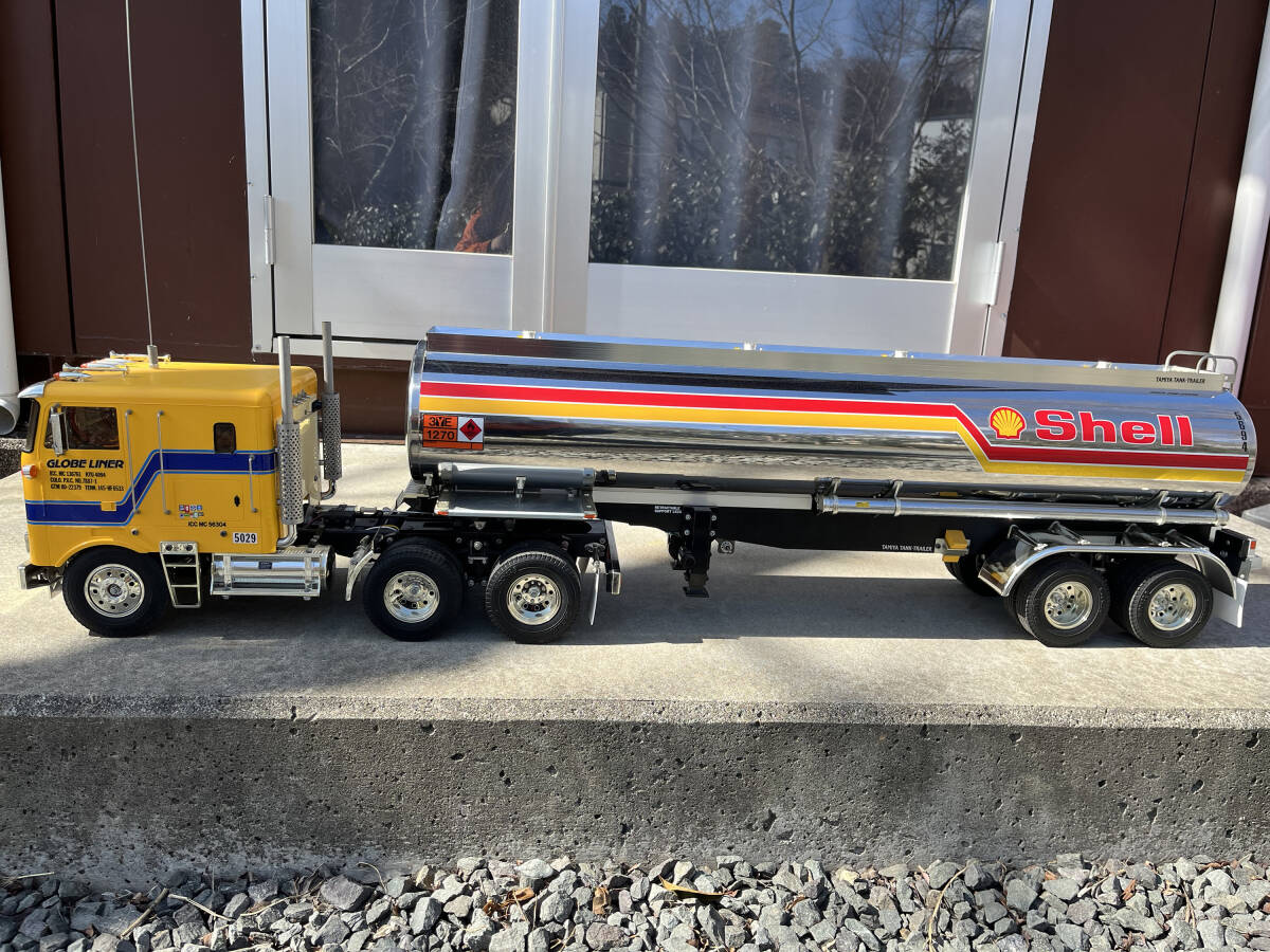 Yahoo!オークション - 【完成品】タミヤ 1/14RC トレーラー Yahoo!オークション - 【完成品】タミヤ 1/14RC トレーラー