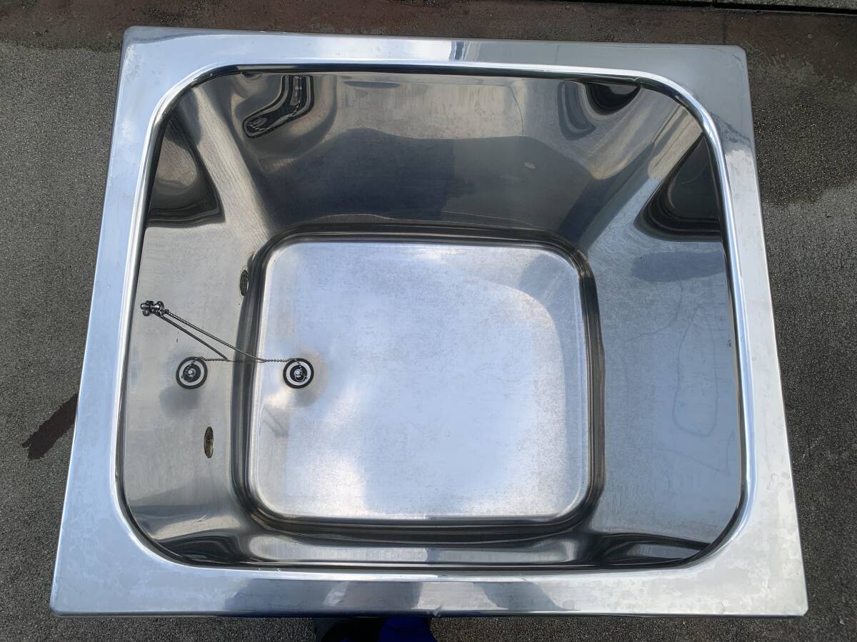 中古 JFE建材住設 ステンレス浴槽 700X800サイズ 右排水 item 中古 JFE建材住設 ステンレス浴槽 700X800サイズ 右排水 item
