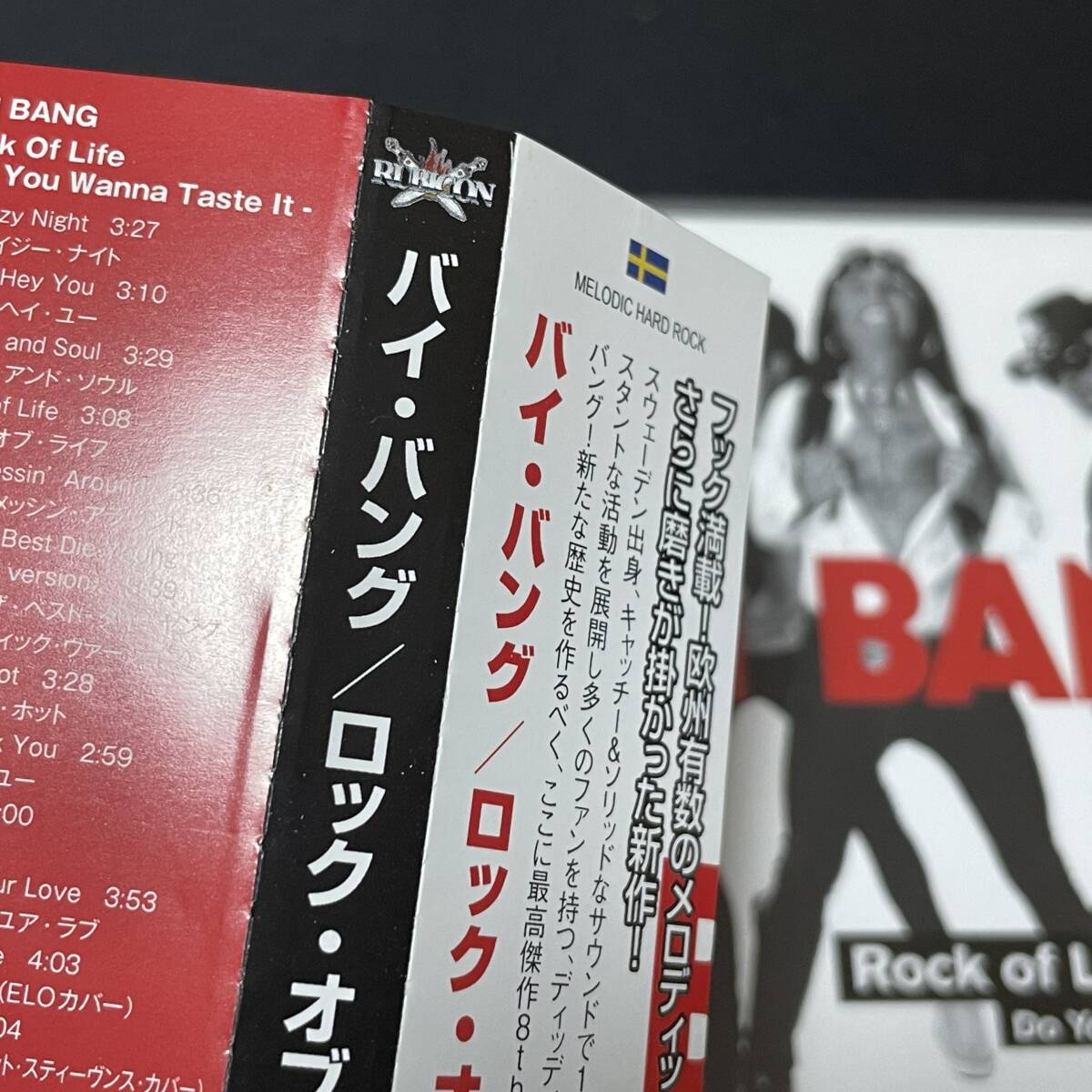 ☆彡希少化メロハー国内盤◆北欧HR,メロハー,AOR◆BAI BANG/ROCK OF LIFE_画像3