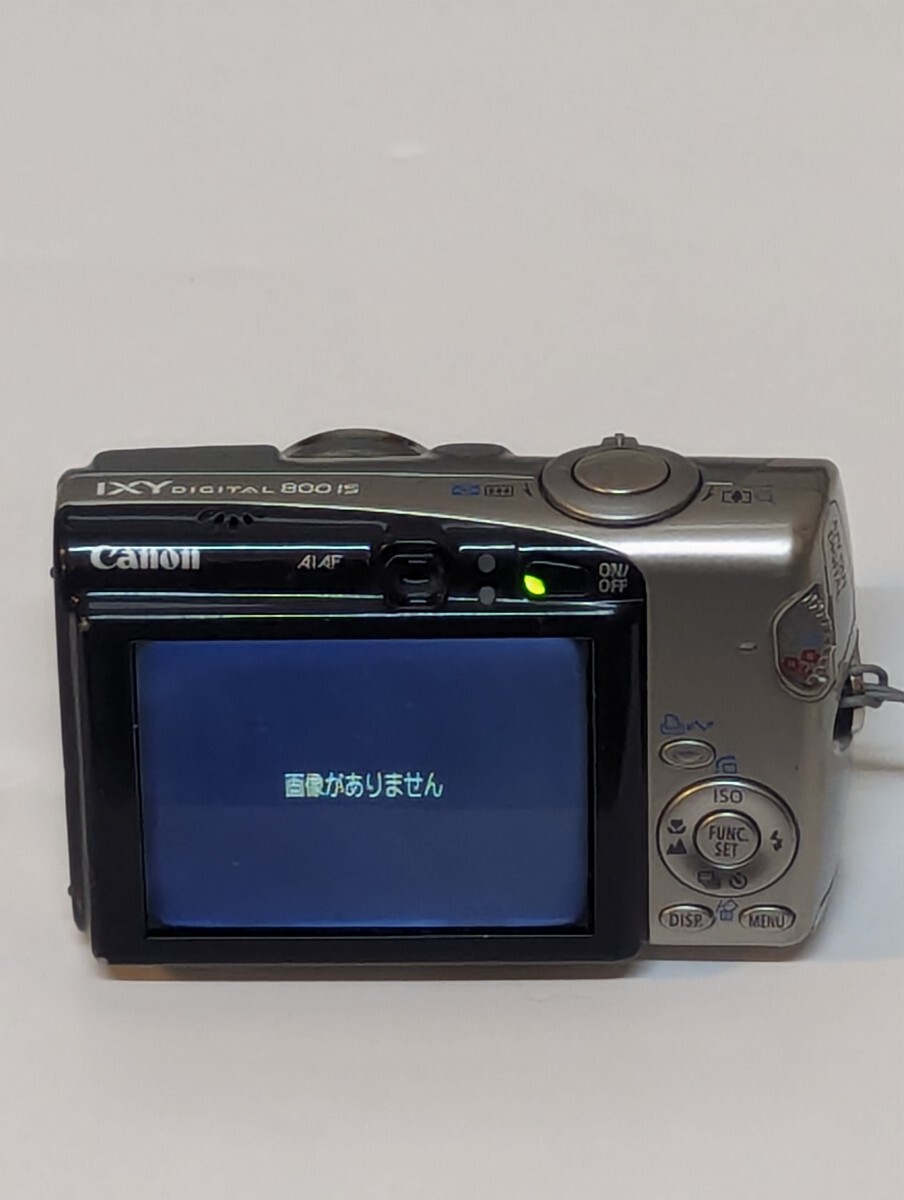 コンパクトデジタルカメラ　IXY DIGITAL 800 IS　キヤノン　PC1176　Canon　２GBメモリーカード付　デジカメ_画像5