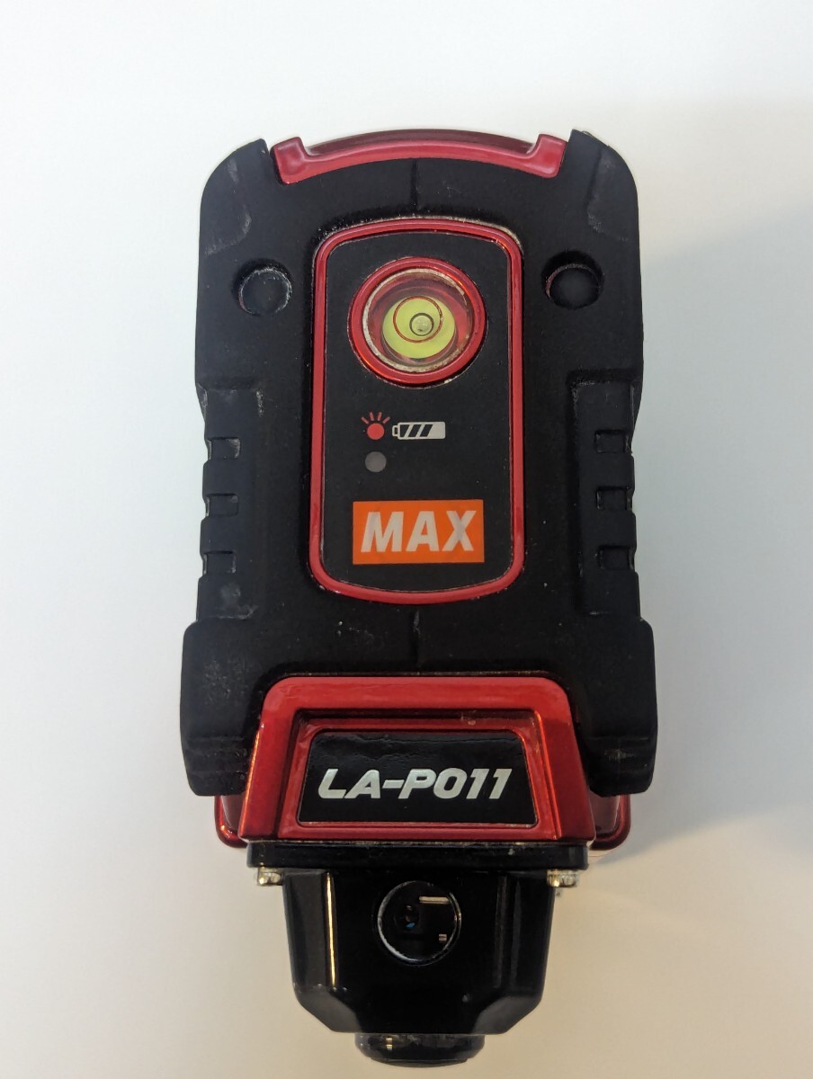 鉛直・地墨点専用レーザー　MAX　LA-P011　測定器　レーザポインタ　マックス_画像3