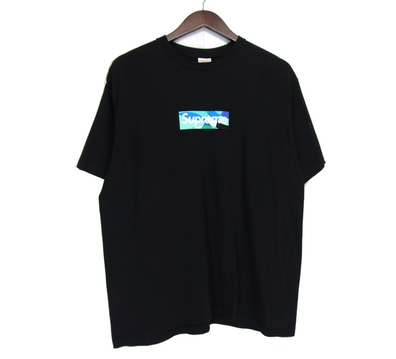 シュプリーム Supreme × エミリオプッチ Emilio Pucci ■ 21SS 【 Box Logo Tee】 ボックス ロゴ 半袖 Tシャツ 32357