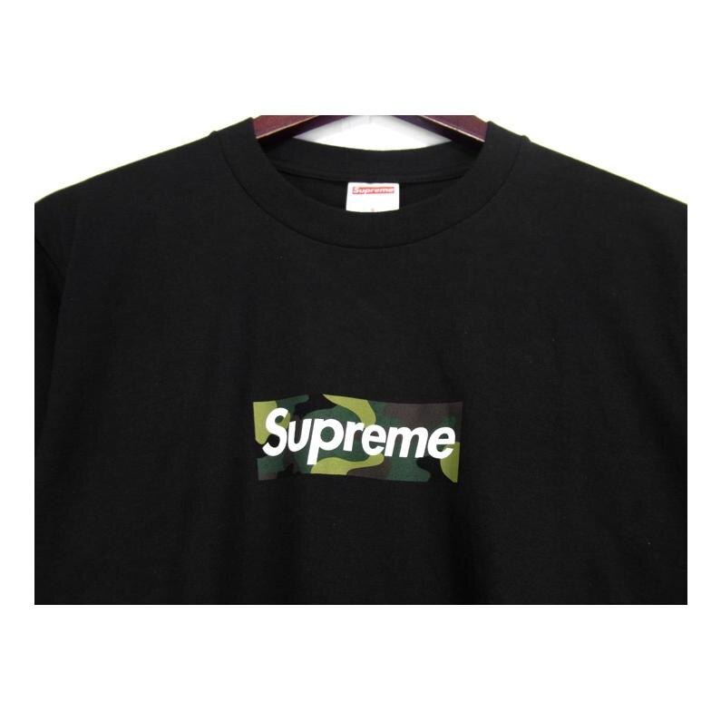 シュプリーム Supreme ■ 23AW 【 Box Logo Tee 】 カモフラ ボックス ロゴ プリント 半袖 Tシャツ f21278_画像3