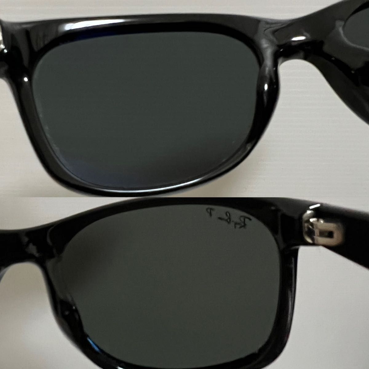 美品　レイバン　RB2132-F NEW WAYFARER 901/58 POLARIZED ニューウェイファーラー　偏光