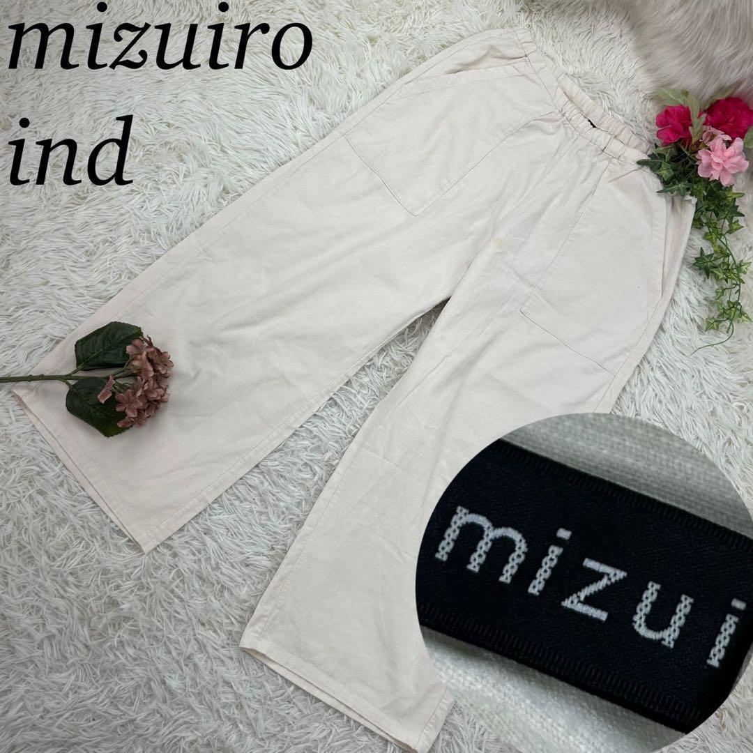 mizuiro ind ミズイロインド レディース フリーサイズ ワイドパンツ_画像1