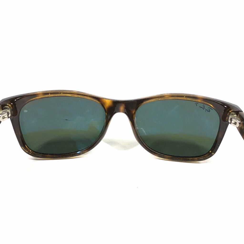 【レイバン】本物 Ray-Ban サングラス NEW WAYFARER ニューウェイファーラー RB 2132 ブラウン色 メンズ レディース イタリア製 送料520円_画像7