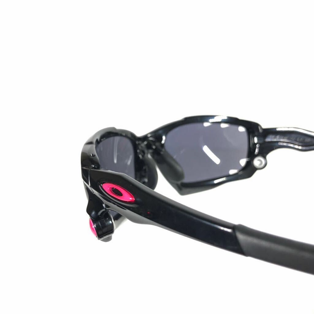 [ Oacley ] подлинный товар OAKLEY солнцезащитные очки JAWBONEjoubo-n04-219J чёрный × серый × розовый цвет мужской женский USA производства сумка для хранения кейс с ящиком 