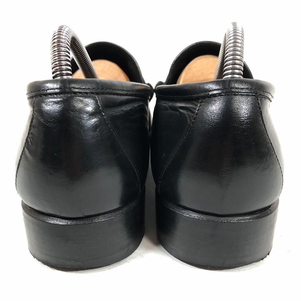 [ Gucci ] подлинный товар GUCCI обувь 26cm шланг bit bit Loafer туфли без застежки бизнес обувь натуральная кожа мужской мужской Италия производства 41 E
