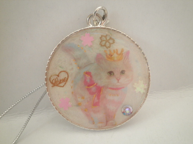 ヤフオク ハンドメイド レジン 猫のプリンセス イラスト ヤフオク ハンドメイド レジン 猫のプリンセス イラスト