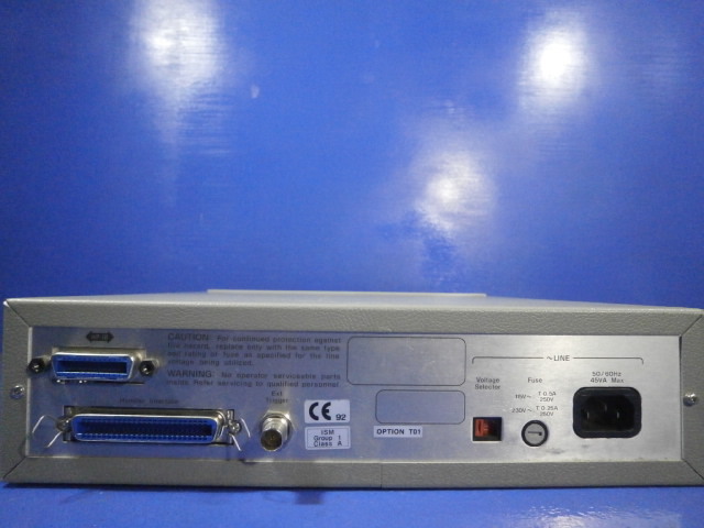 hp 4349A 4-CHANNEL HIGH RESISTANCE METER_画像3