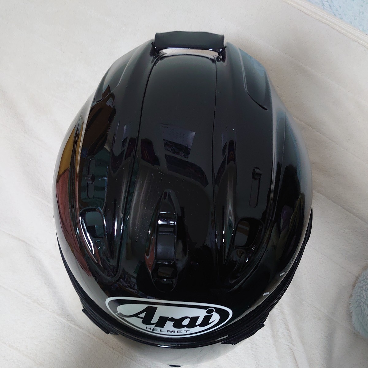 Arai Rx-7x Glass Black アライヘルメット　Mサイズ（57-58cm）_画像6