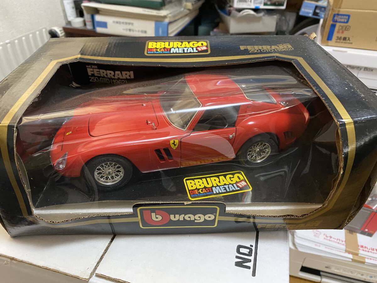 burago ブラーゴ Ferrari フェラーリ 250GTO（1962） 1/18_画像1