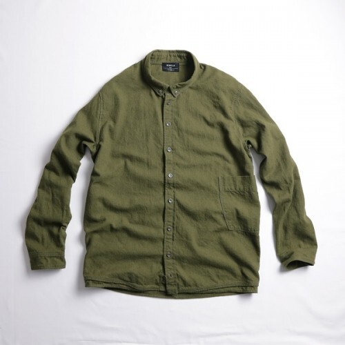 中古 Lサイズ Khaki remilla レミーラ デクトシャツ カーキ_画像1